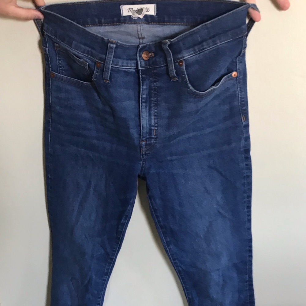 Madewell mid-rise skinny jeans